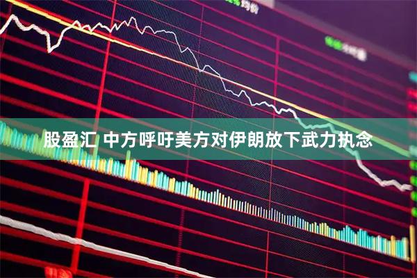 股盈汇 中方呼吁美方对伊朗放下武力执念
